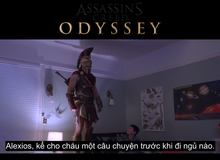 Chán làm sát thủ, nhân vật trong Assassin's Creed chuyển nghề bảo mẫu gia đình