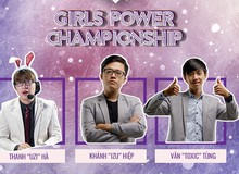 Bộ 3 bình luận viên nổi tiếng Izu - Uzi - Văn Tùng tái hợp tại giải đấu LMHT nữ Girls Power Championship