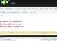 Diễn đàn công nghệ VN-Zoom chính thức đóng cửa sau 12 năm hoạt động