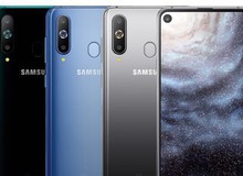 Samsung ra mắt Galaxy A8s : Smartphone màn hình đục lỗ đầu tiên trên thế giới, 3 camera sau, chip Snapdragon 710, loại bỏ jack 3.5mm