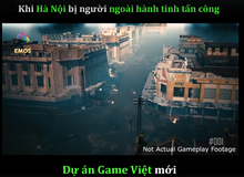 Xuất hiện dự án game Việt mới, lấy đề tài Hà Nội bị người ngoài hành tinh tấn công