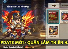 Quân Lâm Thiên Hạ - Big Update đầu tiên của Tam Quốc Quần Anh Truyện đã chính thức ra mắt, tặng 1000 Giftcode “hịn”