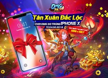 OMG 3Q mang iPhone X ra lì xì game thủ nhân dịp năm mới