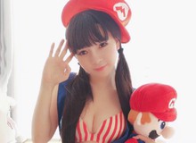 Cùng ngắm cosplay cô nàng Mario "ngực khủng" cực dễ thương