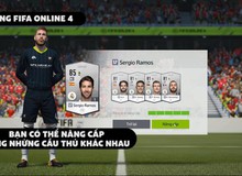 Khác hẳn FIFA Online 3, FIFA Online 4 cho phép đập thẻ bằng nhiều cầu thủ khác nhau