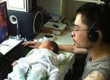 Cười sái quai hàm với các tiết mục trông con kỳ cục của các ông bố game thủ