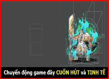 Chiêm ngưỡng chuyển động nhân vật game trên phần mềm thiết kế: Đầy cuốn hút và tinh tế