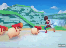 Mega Smash - Game hành động nhập vai đồ họa chibi cực dễ thương tới từ Nhật Bản