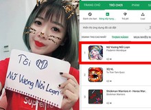 Vừa ra mắt, Nữ Vương Nổi Loạn đã nhanh chóng chiếm Top 1 BXH Thịnh Hành trên CH Play