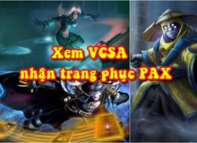 Xem trận Chung Kết VCSA Mùa Xuân 2018, gamer Việt có cơ hội nhận được cả 3 trang phục PAX Siêu Hiếm