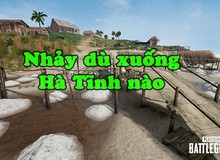 Hào hứng với map 4x4 mới được ra mắt, cộng đồng PUBG Việt thi nhau nhảy dù ở Hà Tĩnh