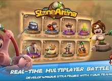 Stone Arena: Game MOBA kết hợp thủ thành sở hữu bản đồ chéo cực thú vị