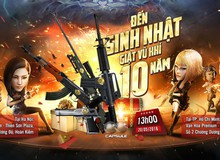 Đột Kích thả “bùa yêu”, tặng miễn phí vũ khí 10 tuổi cho game thủ tham dự offline sinh nhật tại Hà Nội và Hồ Chí Minh