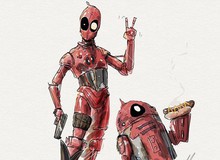 Ngất ngây với bộ ảnh Deadpool “sâu kiu” hết mức của 1 nghệ sĩ trẻ tài năng