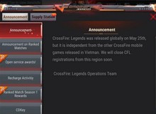 CrossFire Legends bản quốc tế sắp cấm cửa game thủ Việt Nam vì hack lắm
