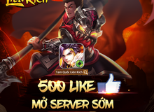 Tam Quốc Liên Kích mở sớm server đặc biệt cho 2000 game thủ may mắn, thế nhưng còn ít nhất 13000 người đang chờ