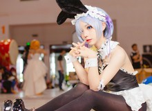 Nóng mắt với cosplay nàng Rem đẹp đến ngất ngây trong Re:Zero