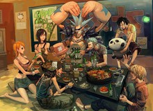 Thưởng thức chùm ảnh fanart One Piece từng tấm "chất lừ" từ fan cứng