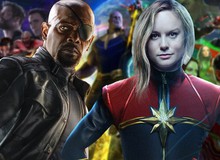 Avengers: Infinity War nữ anh hùng Captain Marvel đã nhận được thông điệp của Fury và sẵn sàng chiến đấu?