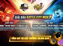 Sau TPHCM và Đà Nẵng, đến lượt Hà Nội và Cần Thơ tổ chức ngày hội Offline Battle City 3