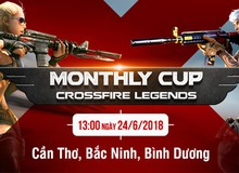 Thi đấu CFL Monthly Cup tại Bắc Ninh, Cần Thơ, Bình Dương nhận quà hot