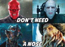 4 điểm chung về ngoại hình của những kẻ ác nhân trên phim: Đầu tiên là không có mũi!