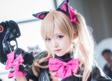 Lạ mắt cosplay nàng D.Va cực dễ thương trong Overwatch