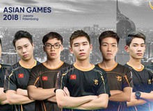 Chốt đội hình team Liên Quân Mobile Việt Nam dự Asian Games 2018