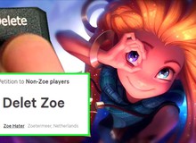 Khó đỡ: Youtuber và cộng đồng game thủ phương Tây mở chiến dịch kêu gọi 50.000 chữ ký để...xóa Zoe khỏi LMHT