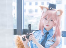 Cosplay nàng Cáo Tamamo-no-Mae cực dễ thương trong Fate/Grand Order