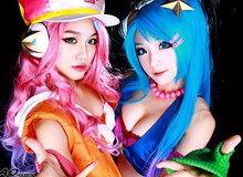 Cosplay 2 chị em Sona và Miss Fortune trong Liên Minh Huyền Thoại