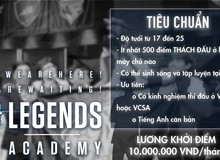 LMHT: Học theo Bắc Mĩ, EVOS tuyển quân cho đội Academy với thu nhập hấp dẫn 10 triệu/tháng