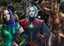 Ba "chị đại" Captain Marvel, Mantis, Okoye sẽ là một team "bá đạo" trong Avengers 4