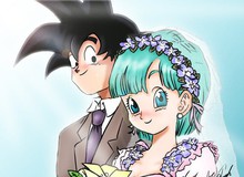 Phát sốt trước bộ ảnh "tình bể bình" đầy ngọt ngào của Goku và Bulma
