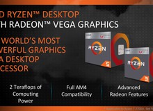 Card đồ hoạ tích hợp trong AMD Ryzen mới sẽ rất mạnh, chơi tốt toàn bộ các game eSport!