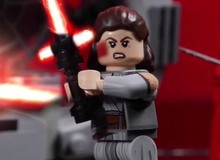 Cùng chiêm ngưỡng cảnh quay nổi tiêng trong Star Wars: The Last Jedi được tái hiện bằng Lego