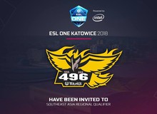 Next Gen AORUS và 496 Vikings của Việt Nam sẽ góp mặt tại vòng loại khu vực SEA giải đấu ESL One Katowice 2018