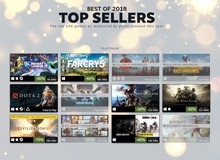 PUBG và 12 tựa game bán chạy nhất trên Steam năm 2018