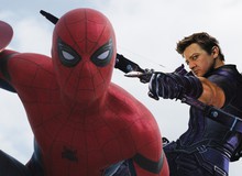Để ủng hộ "người anh em", Spider-Man đã dùng mũi tên... cắm vào người kẻ thủ ác để minh chứng Hawkeye là thiện xạ đỉnh cao