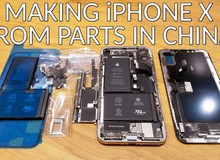 Anh chàng YouTuber tự chế một chiếc iPhone X từ linh kiện Trung Quốc mua ngoài chợ, chi phí chỉ 500 USD