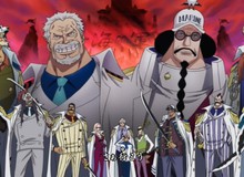 One Piece: Nếu là Hải tặc, mức truy nã của các nhân vật máu mặt trong Thủy Quân Lục Chiến sẽ kinh khủng như thế nào?