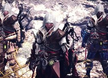 Assassin’s Creed bất ngờ xuất hiện trong thế giới Monster Hunter World