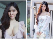 Cận cảnh vòng một đẫy đà của hot girl bỏ nghề cô giáo theo nghiệp người mẫu - thế nhưng ảnh quá khứ mới khiến dân mạng ngỡ ngàng