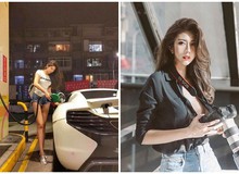 Lái siêu xe đi đổ xăng, hot girl sở hữu vòng một khủng nổi như cồn trên mạng, là mẫu người yêu lý tưởng của mọi game thủ