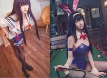 Chảy máu mũi với loạt ảnh cosplay cô nàng Kasumigaoka Utaha khoe vòng 1 nở nang