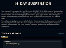 LMHT: Gõ mỗi chữ 'GG', game thủ này cũng bất ngờ bị Riot Games khóa tài khoản 14 ngày