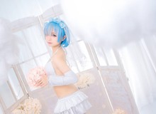 Cosplay nàng hầu Rem tuyệt đẹp trong Re:Zero - Càng ngắm càng mê