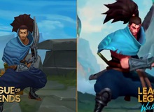 So sánh tạo hình nhân vật giữa LMHT và LMHT: Tốc Chiến - Phiên bản gốc lép vế hơn hẳn bản Mobile