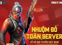 Garena tặng skin Miễn Phí 3 ngày cổ vũ đội tuyển Việt Nam nhưng bị game thủ Free Fire mắng là "ky bo"