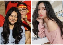 Nổi bật trên TV, fan nữ trên khán đài cổ vũ U22 Việt Nam nhanh chóng bị cộng đồng mạng tìm ra danh tính, hóa ra là hot girl gợi cảm có tiếng